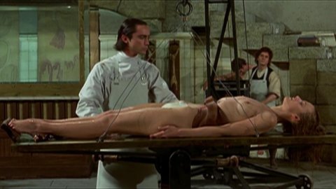 Dalila Di Lazzaro - Full Frontal in Flesh for Frankenstein (1973)